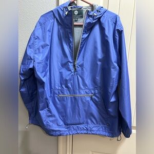 Women’s extra large hooded pull over, purple